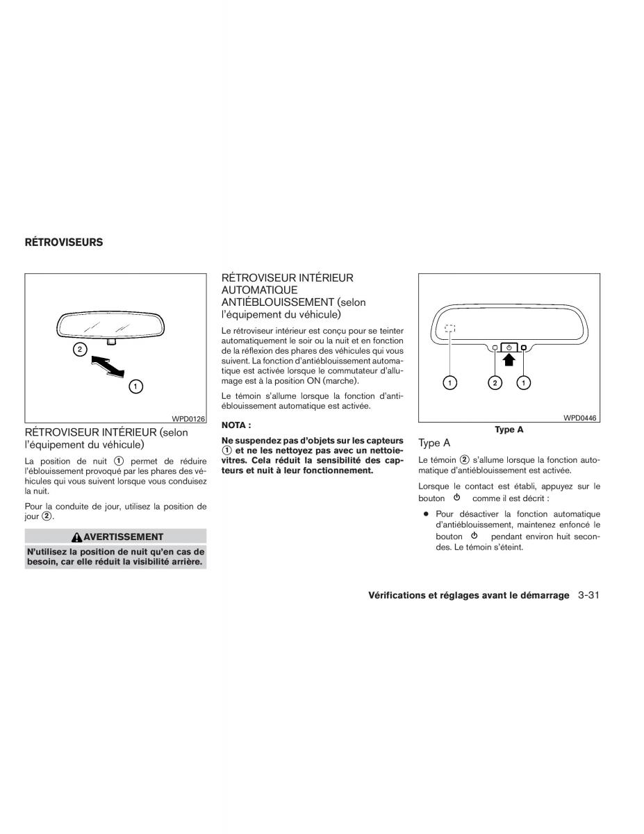 Nissan Pathfinder III 3 manuel du proprietaire / page 186