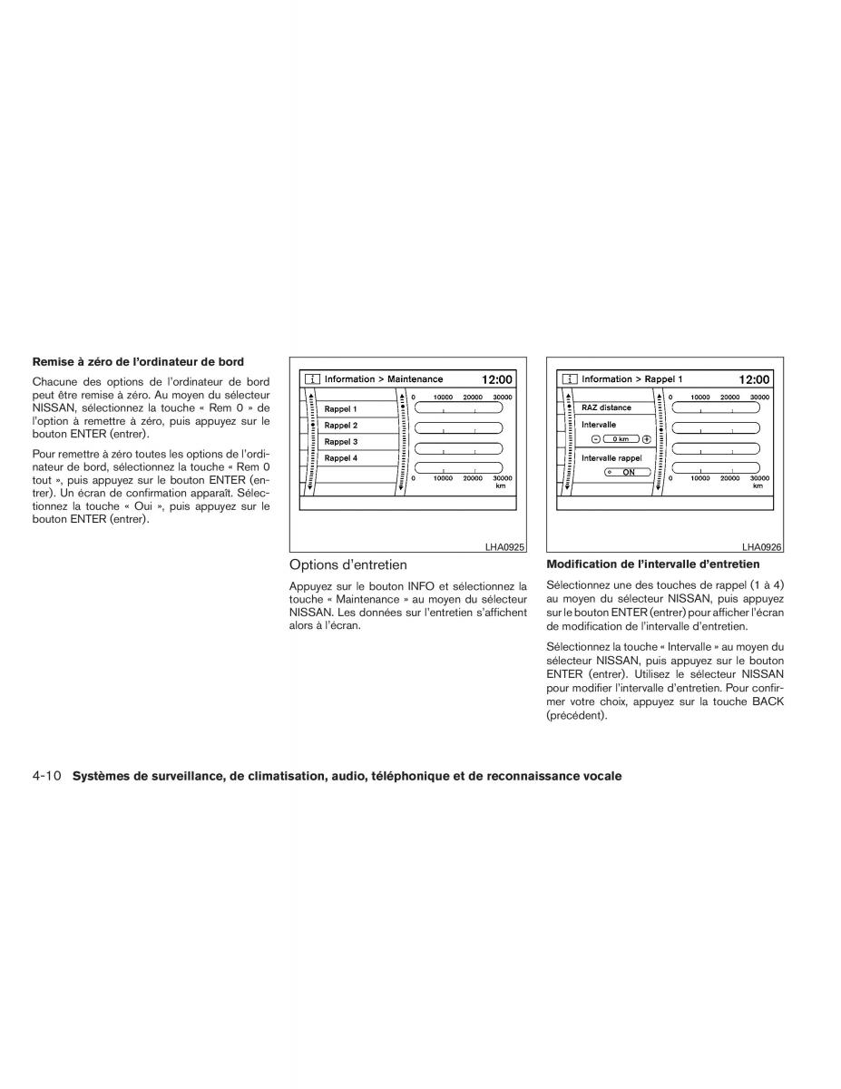 Nissan Pathfinder III 3 manuel du proprietaire / page 203