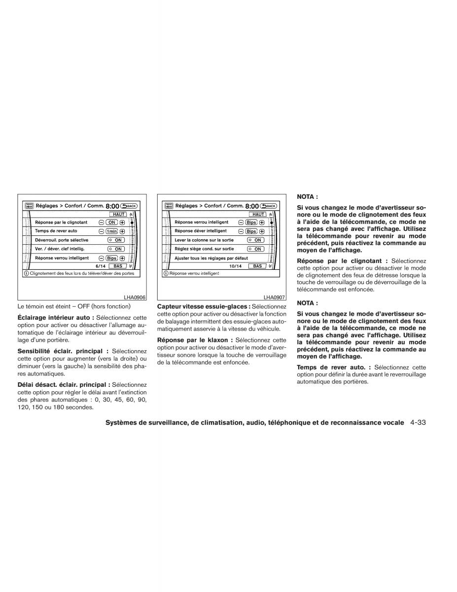 Nissan Pathfinder III 3 manuel du proprietaire / page 226