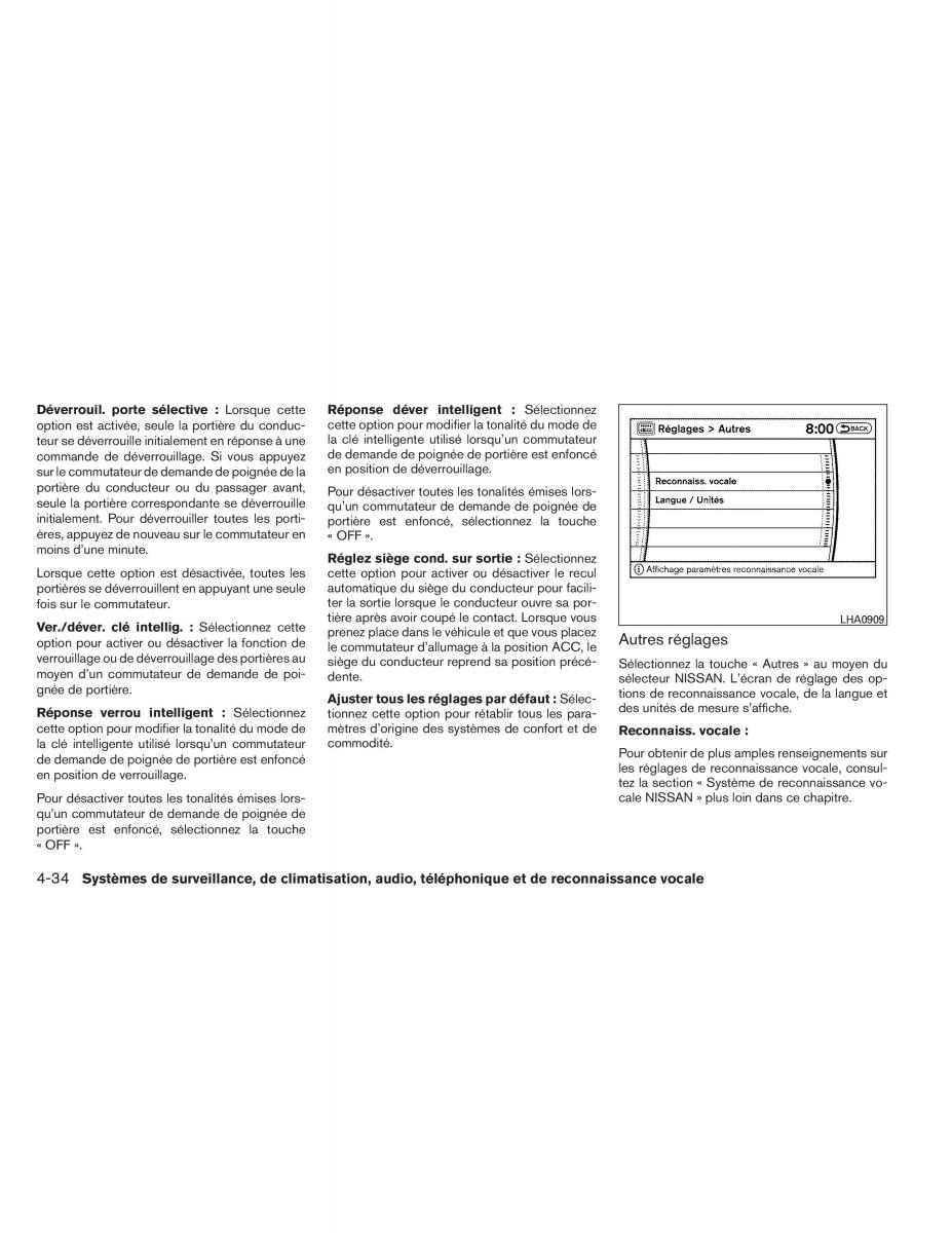 Nissan Pathfinder III 3 manuel du proprietaire / page 227