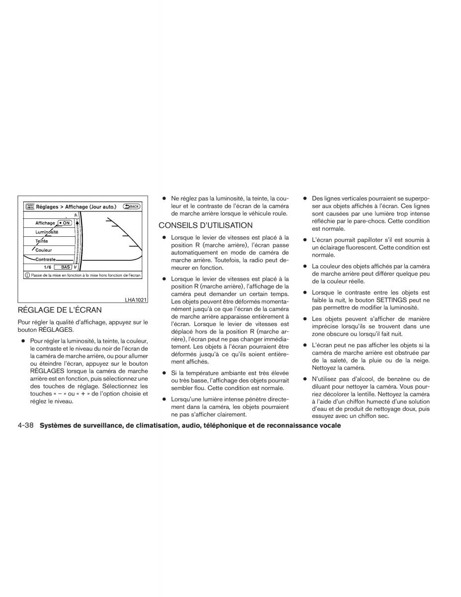 Nissan Pathfinder III 3 manuel du proprietaire / page 231