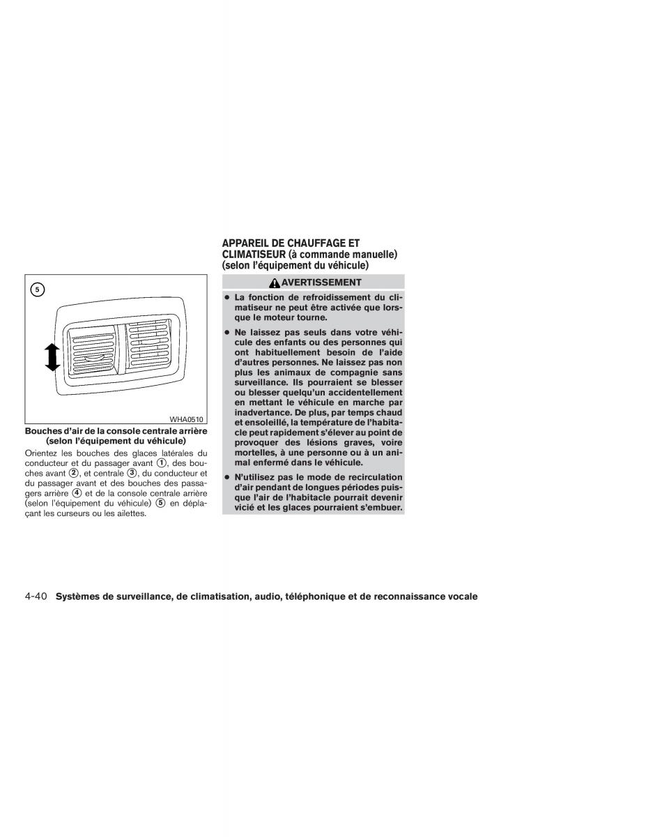 Nissan Pathfinder III 3 manuel du proprietaire / page 233