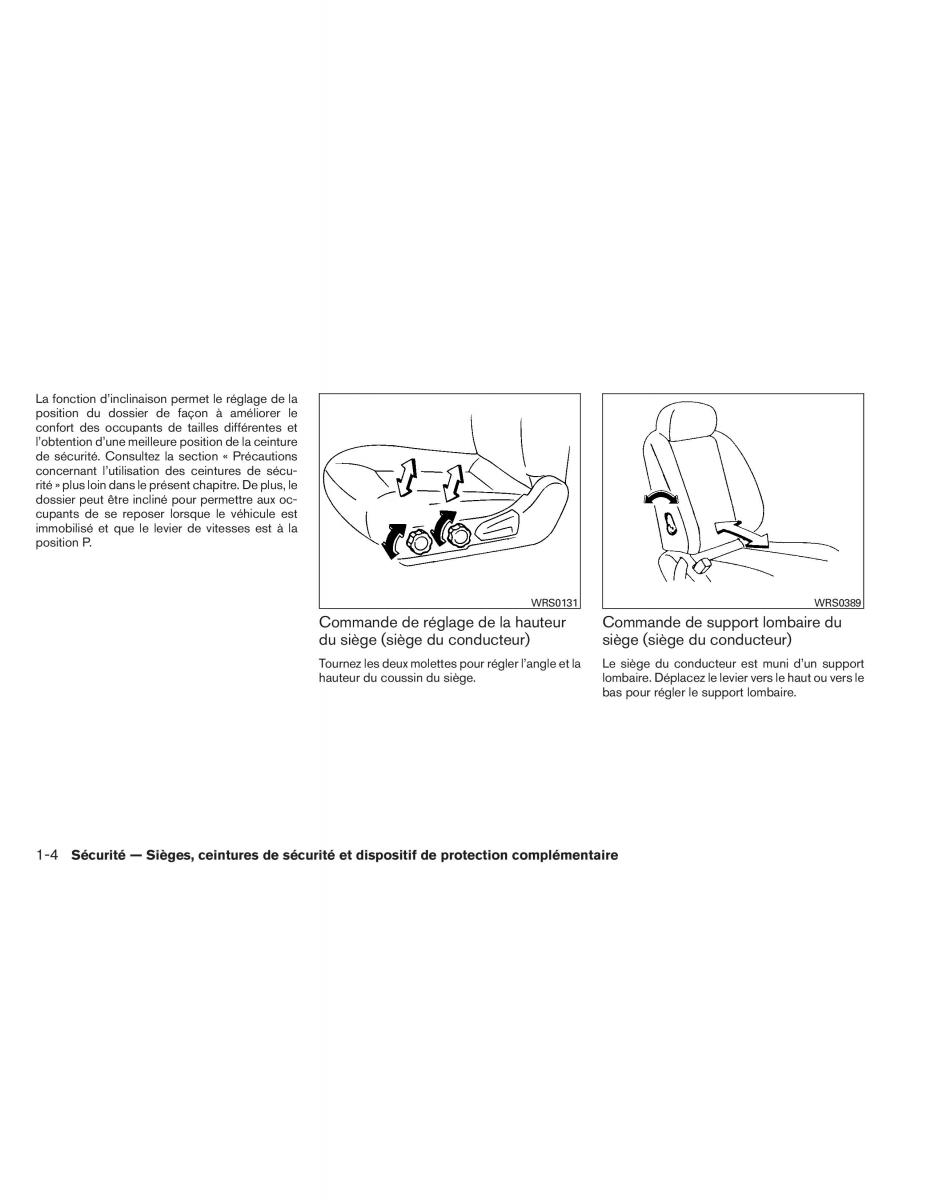 Nissan Pathfinder III 3 manuel du proprietaire / page 25