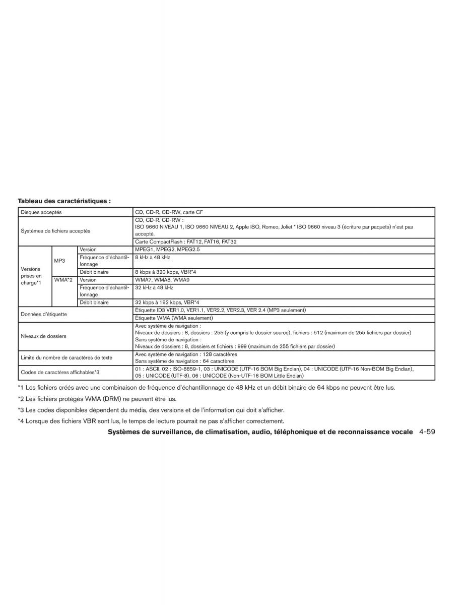 Nissan Pathfinder III 3 manuel du proprietaire / page 252