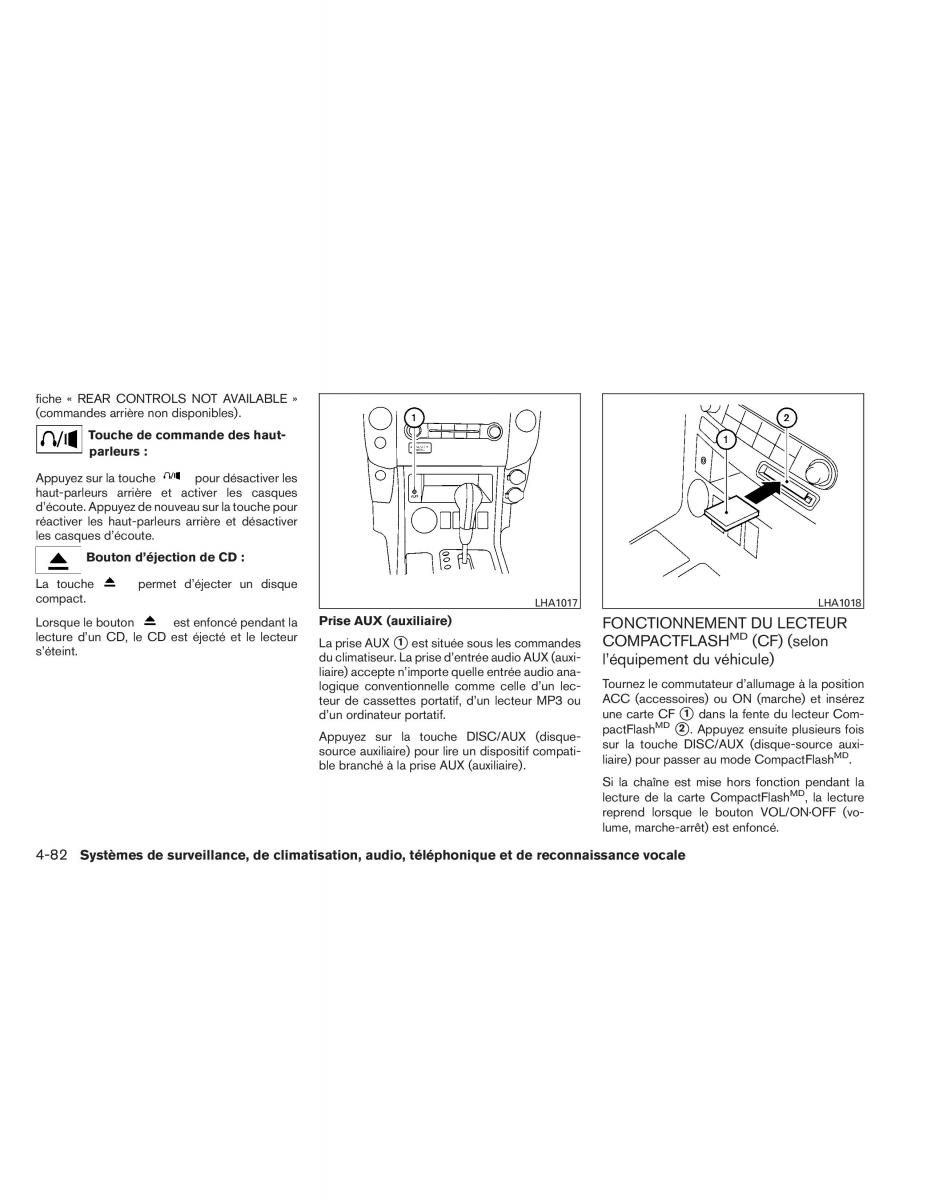 Nissan Pathfinder III 3 manuel du proprietaire / page 275