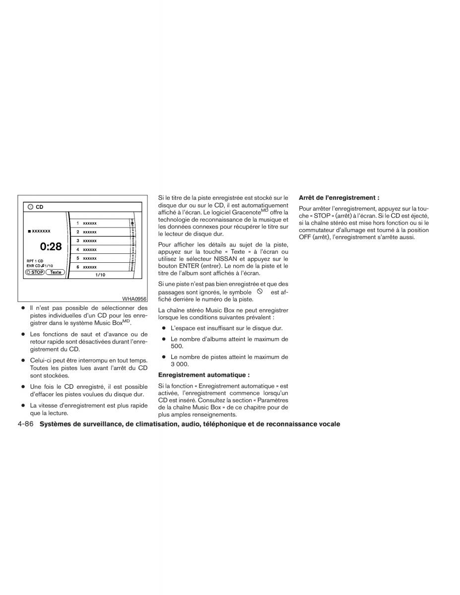 Nissan Pathfinder III 3 manuel du proprietaire / page 279