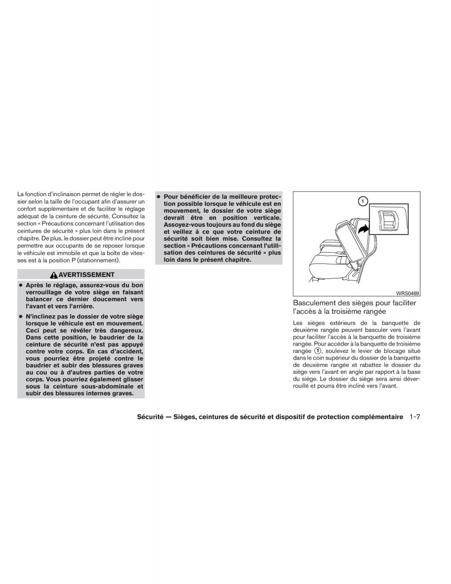 Nissan Pathfinder III 3 manuel du proprietaire / page 28