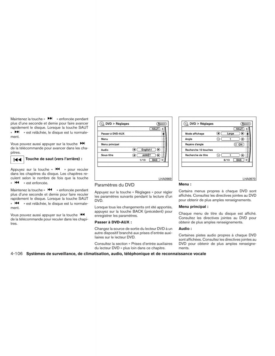 Nissan Pathfinder III 3 manuel du proprietaire / page 299