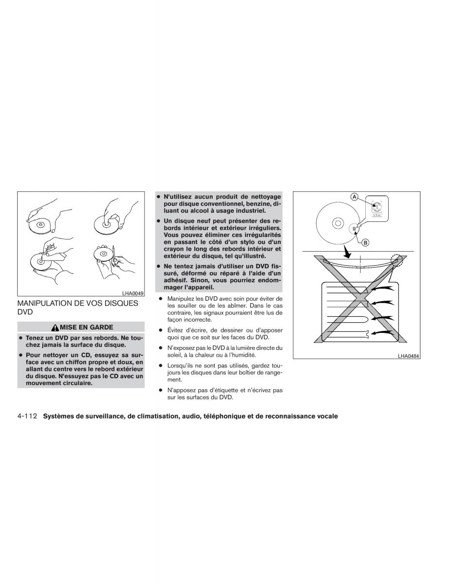 Nissan Pathfinder III 3 manuel du proprietaire / page 305