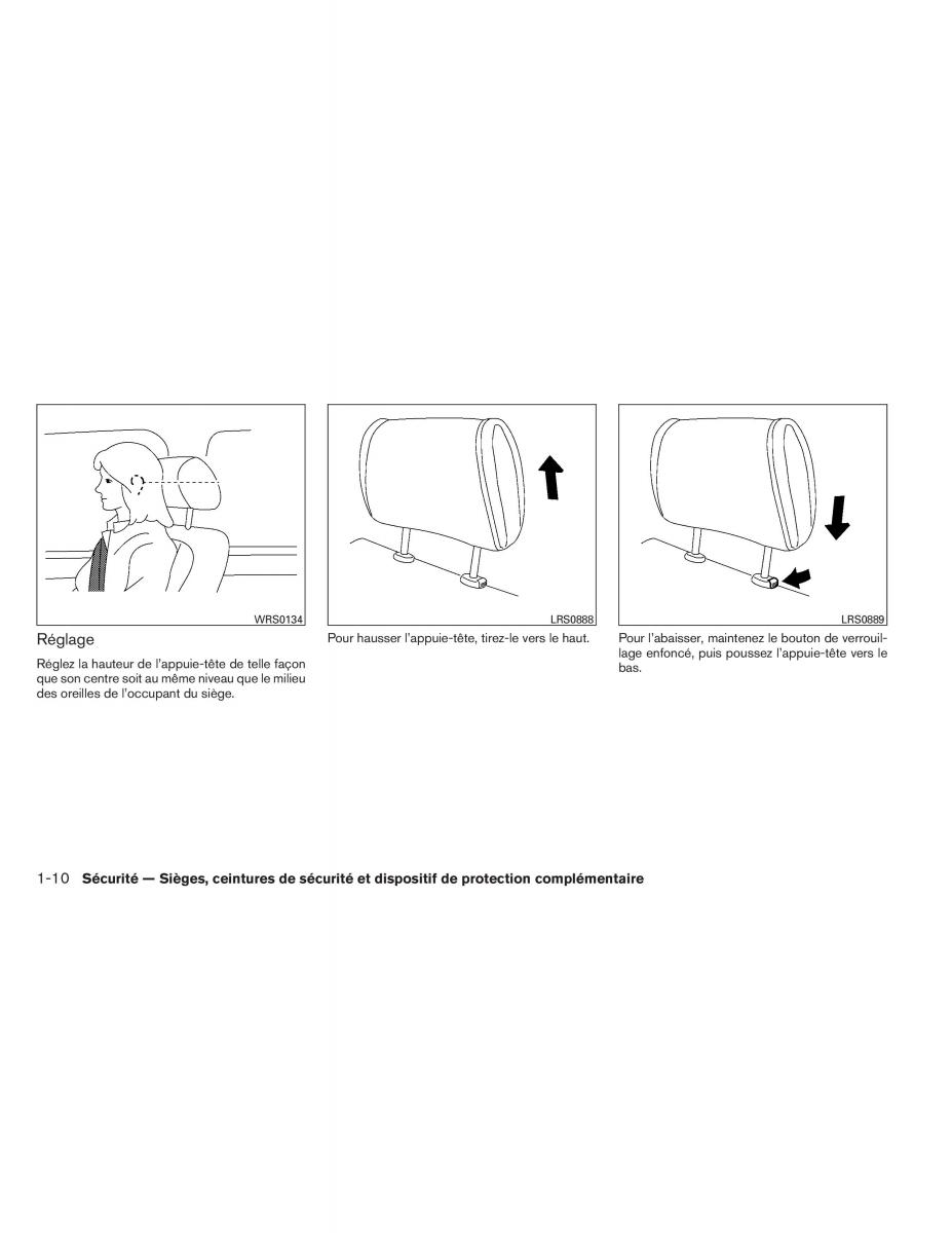 Nissan Pathfinder III 3 manuel du proprietaire / page 31