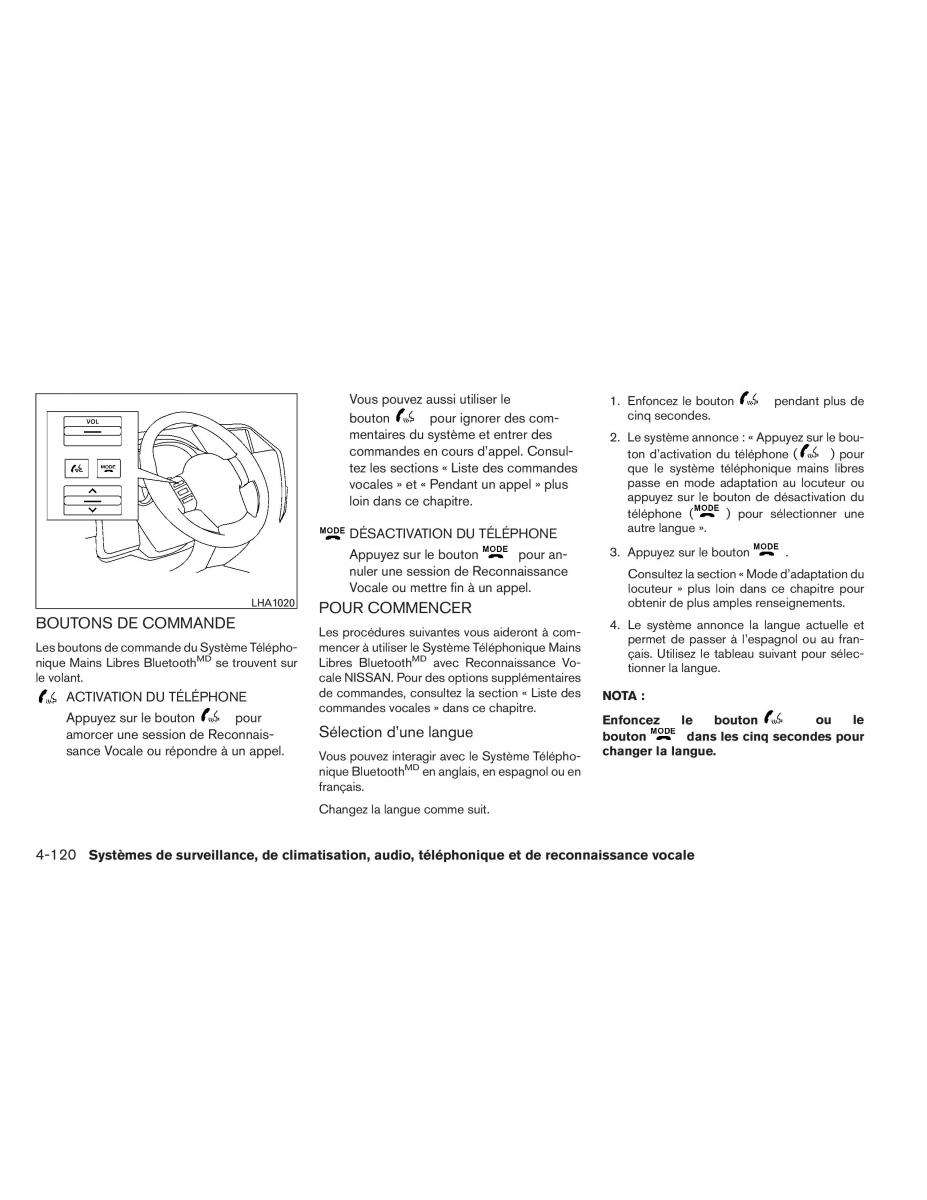 Nissan Pathfinder III 3 manuel du proprietaire / page 313