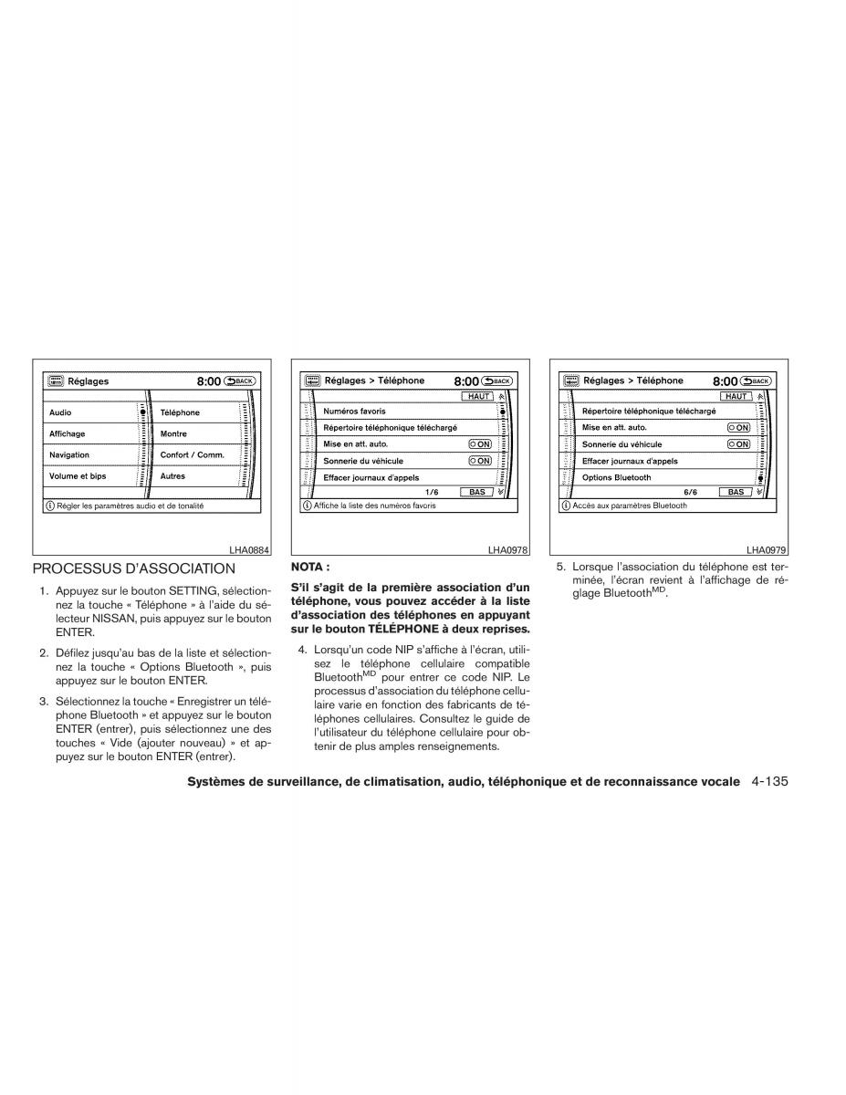 Nissan Pathfinder III 3 manuel du proprietaire / page 328