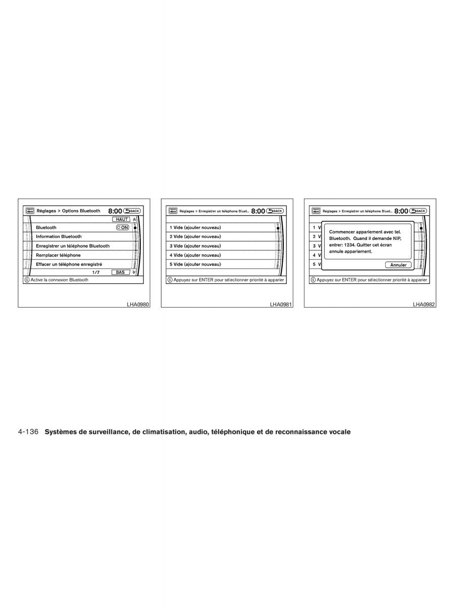 Nissan Pathfinder III 3 manuel du proprietaire / page 329