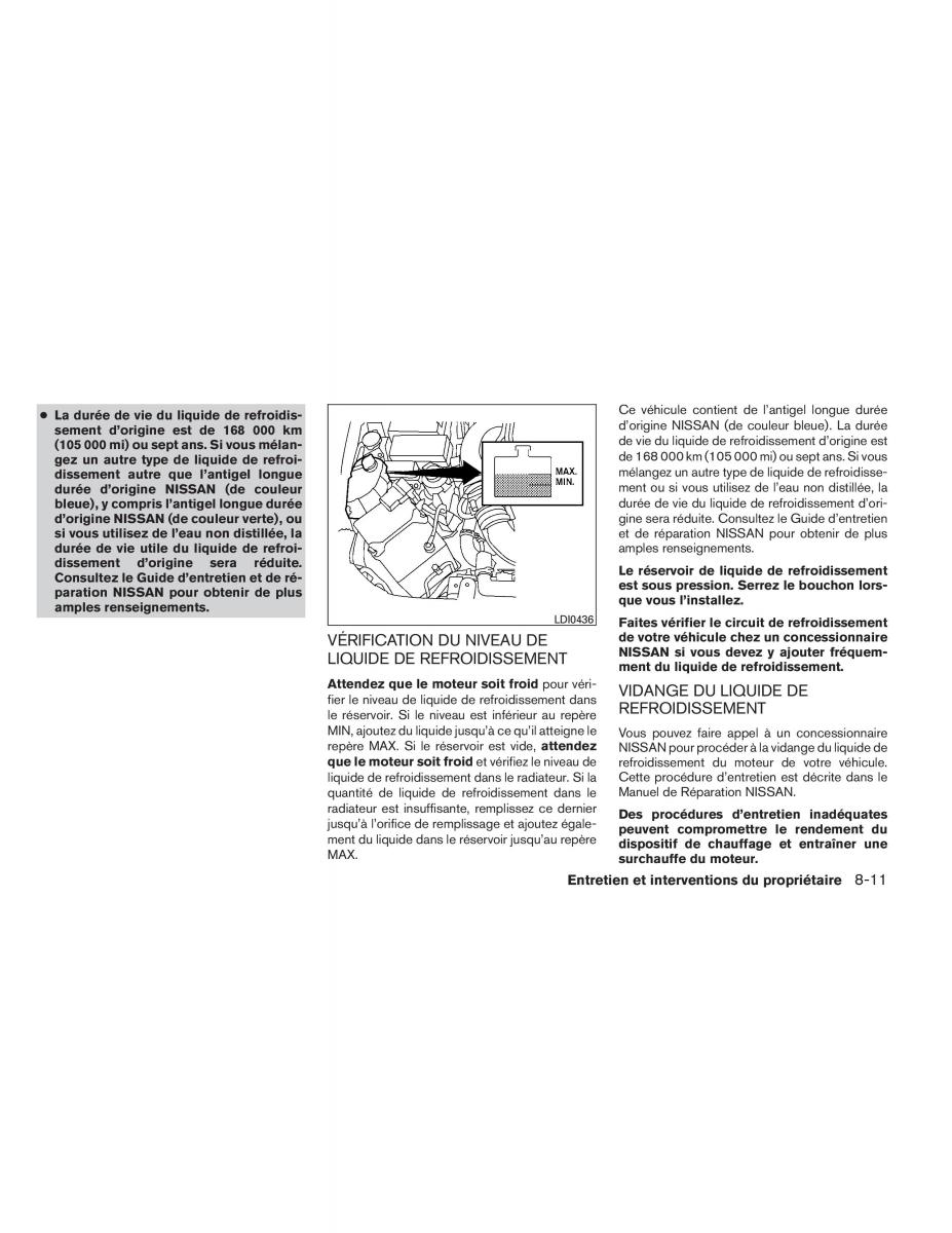 Nissan Pathfinder III 3 manuel du proprietaire / page 438