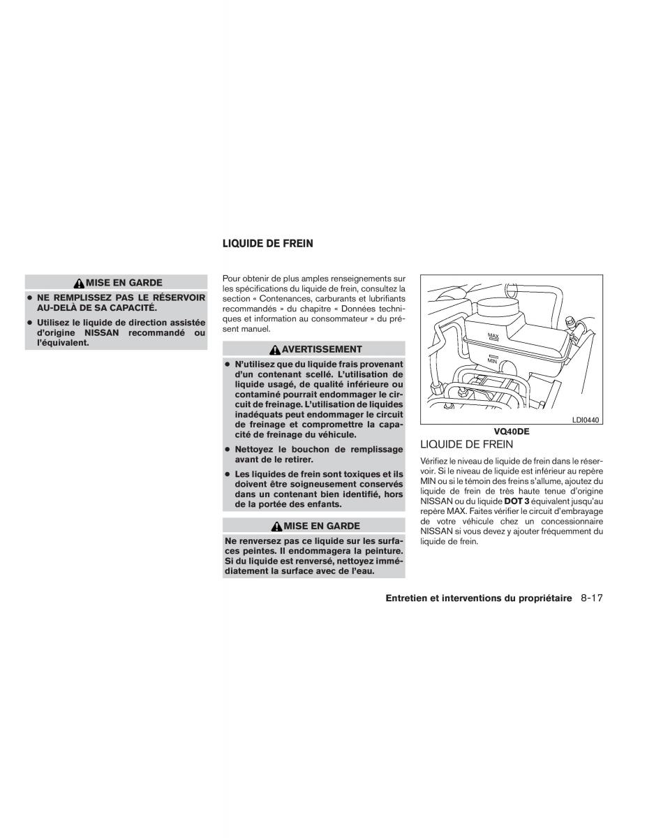 Nissan Pathfinder III 3 manuel du proprietaire / page 444