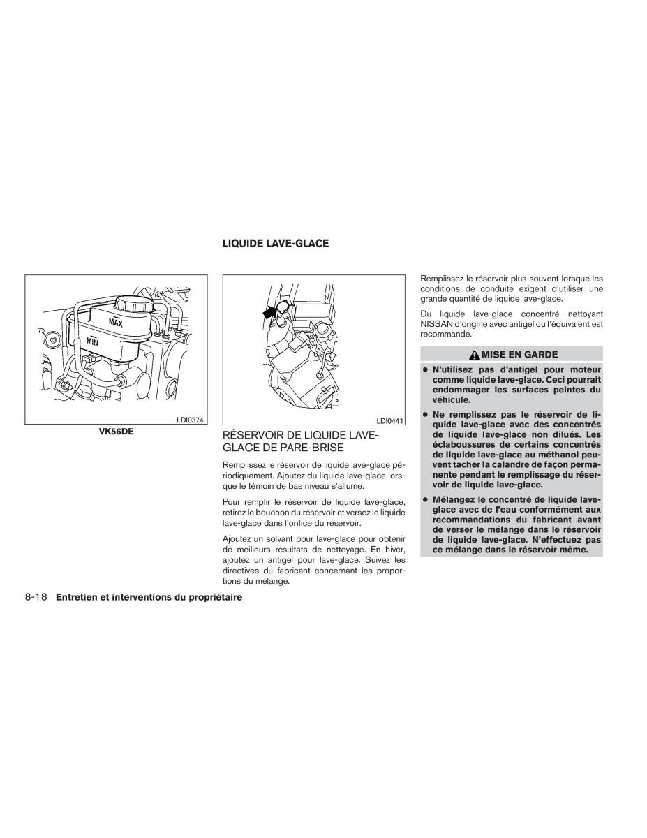 Nissan Pathfinder III 3 manuel du proprietaire / page 445