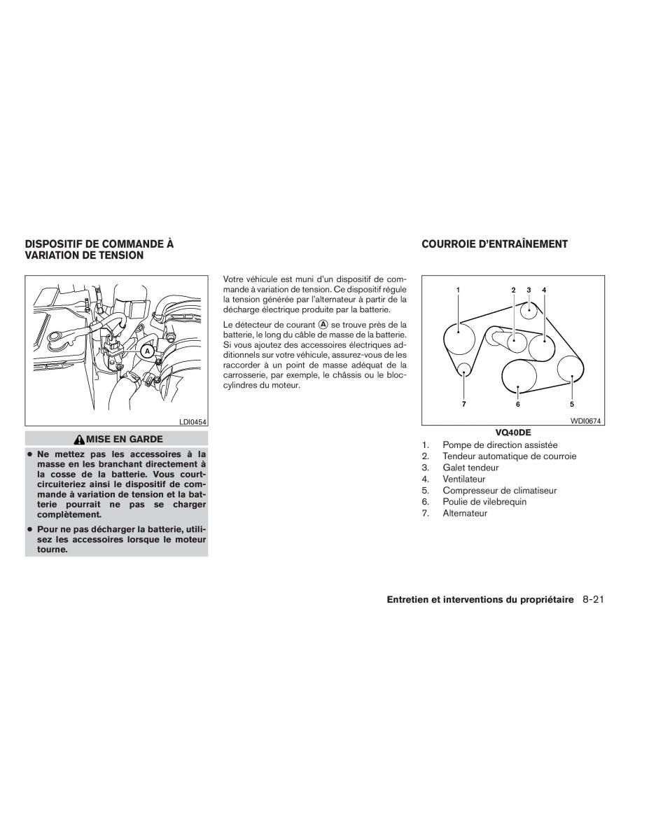 Nissan Pathfinder III 3 manuel du proprietaire / page 448