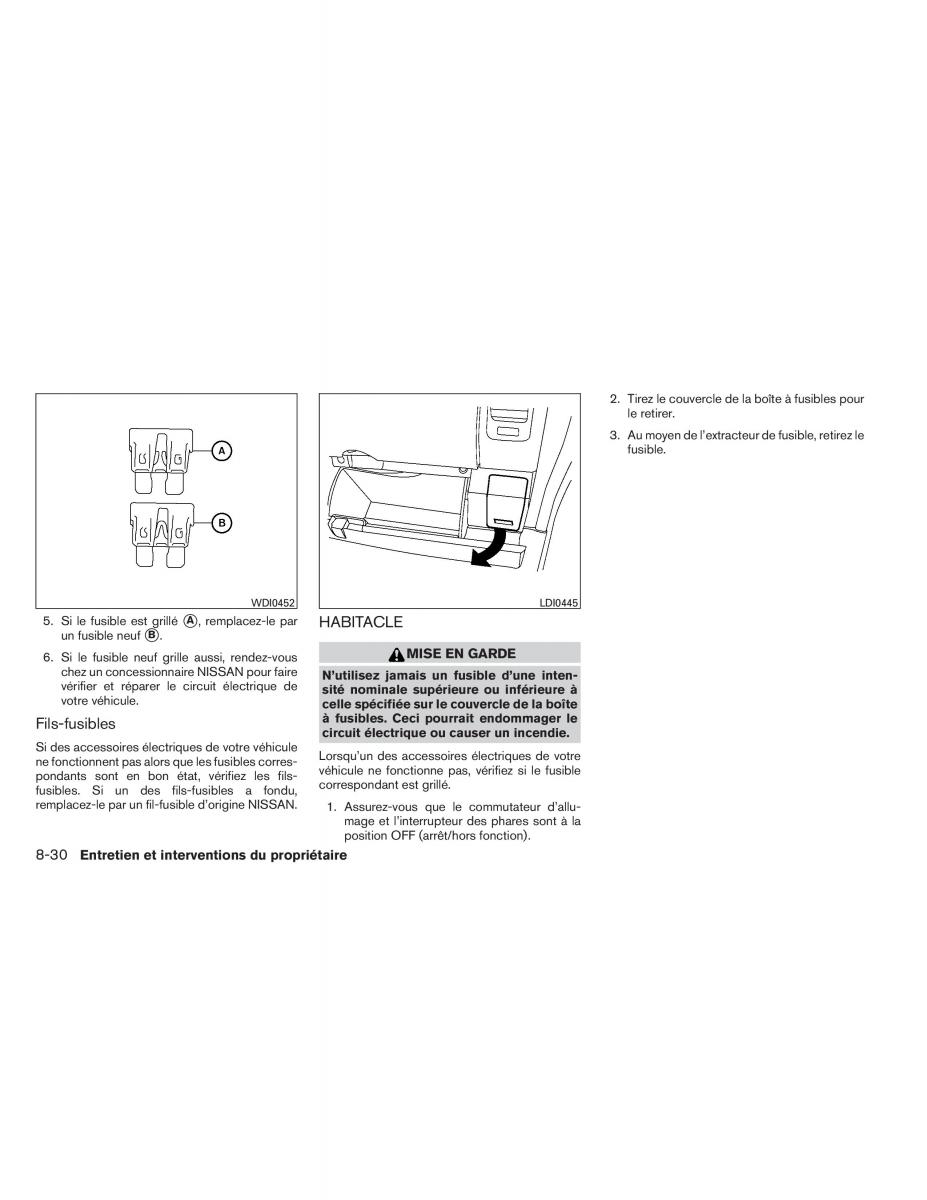 Nissan Pathfinder III 3 manuel du proprietaire / page 457