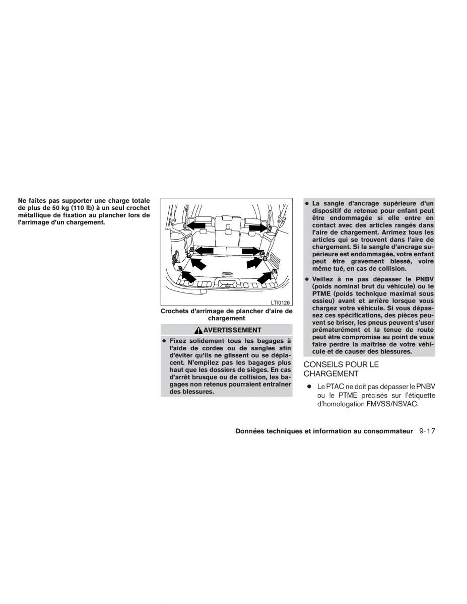 Nissan Pathfinder III 3 manuel du proprietaire / page 496