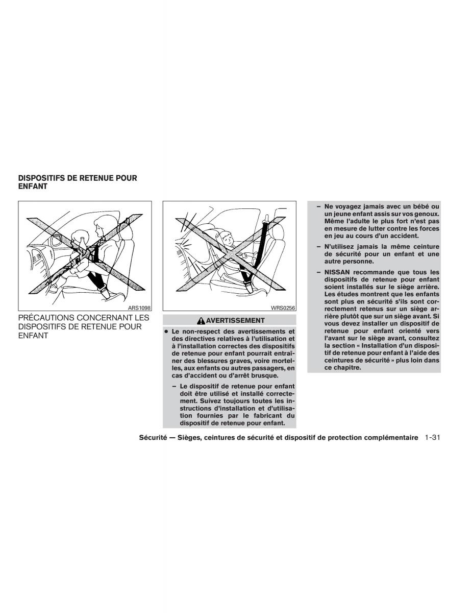 Nissan Pathfinder III 3 manuel du proprietaire / page 52