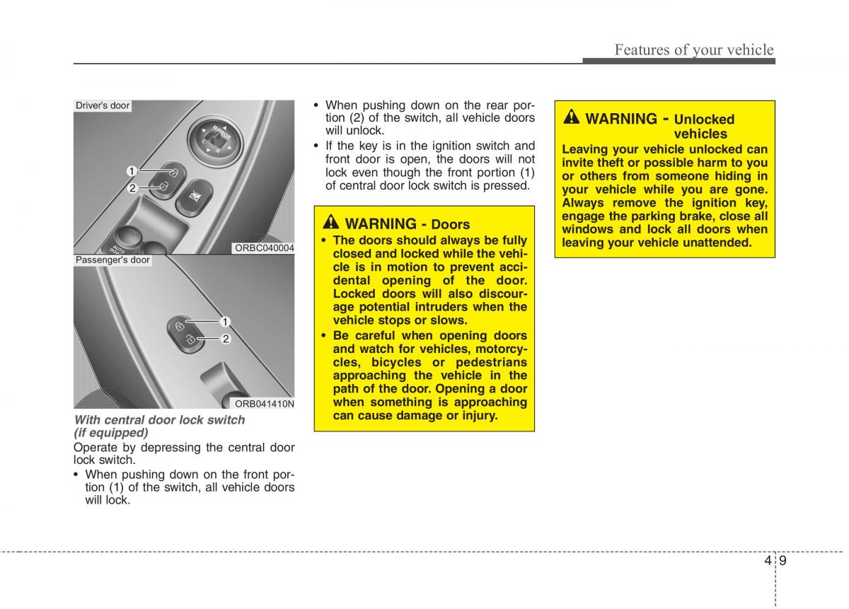 Hyundai Accent RB i25 Solaris Verna Grand Avega owners manual / page 86