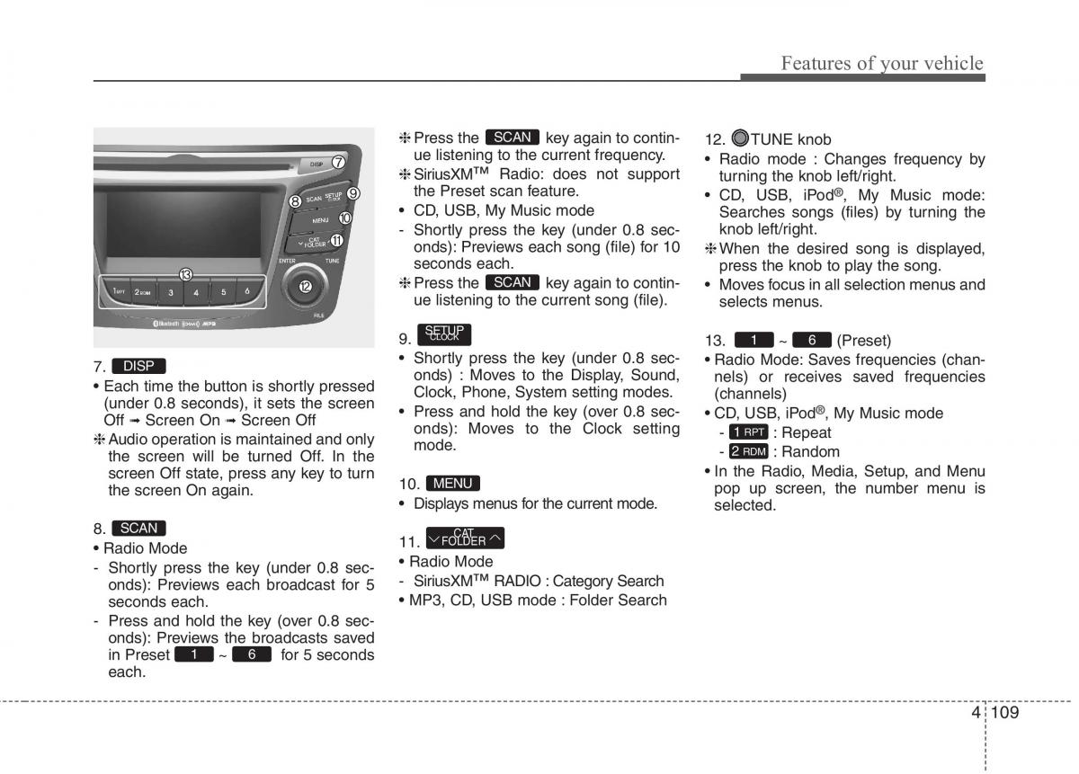 Hyundai Accent RB i25 Solaris Verna Grand Avega owners manual / page 186