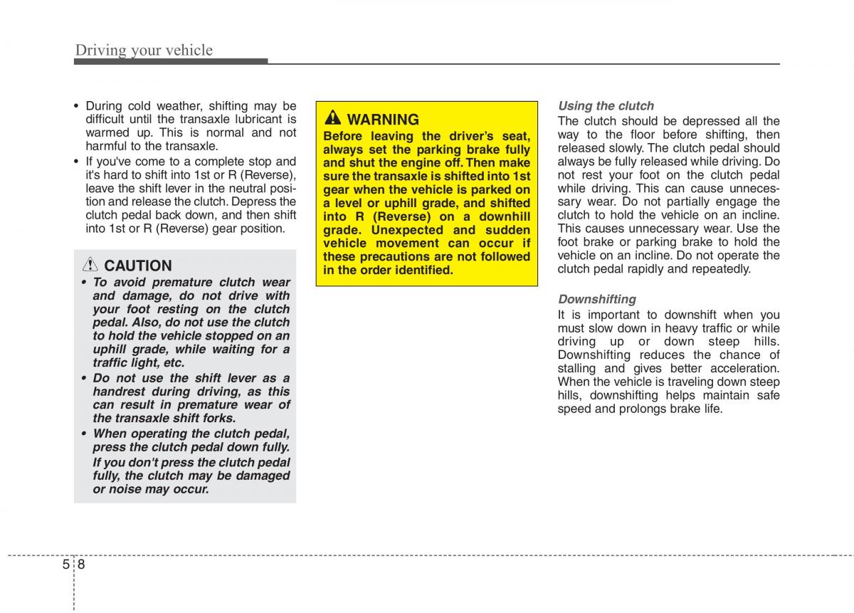 Hyundai Accent RB i25 Solaris Verna Grand Avega owners manual / page 234