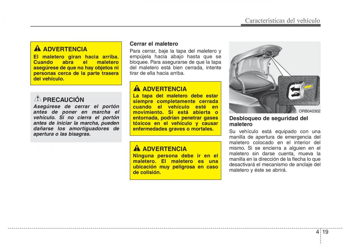 Hyundai Accent RB i25 Solaris Verna Grand Avega manual del propietario / page 94