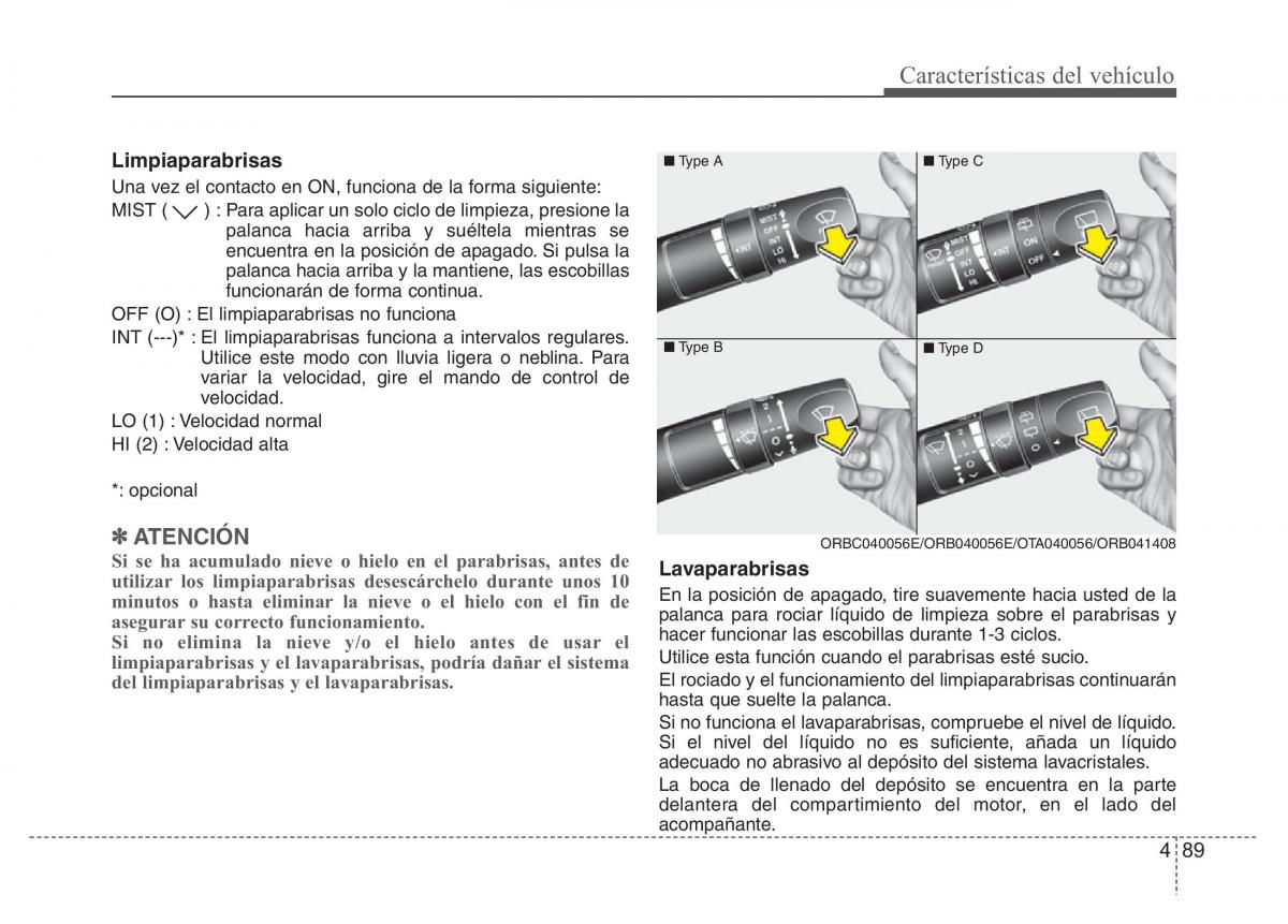 Hyundai Accent RB i25 Solaris Verna Grand Avega manual del propietario / page 164