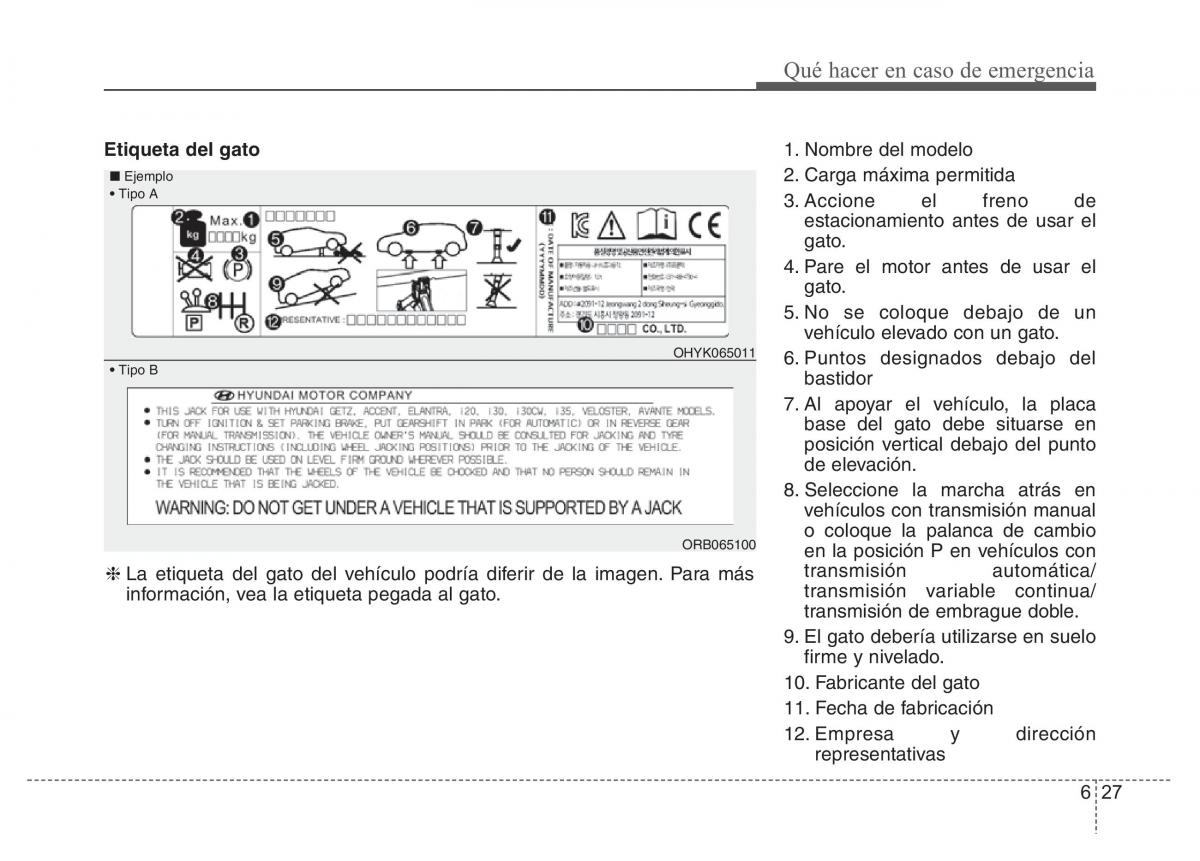 Hyundai Accent RB i25 Solaris Verna Grand Avega manual del propietario / page 367