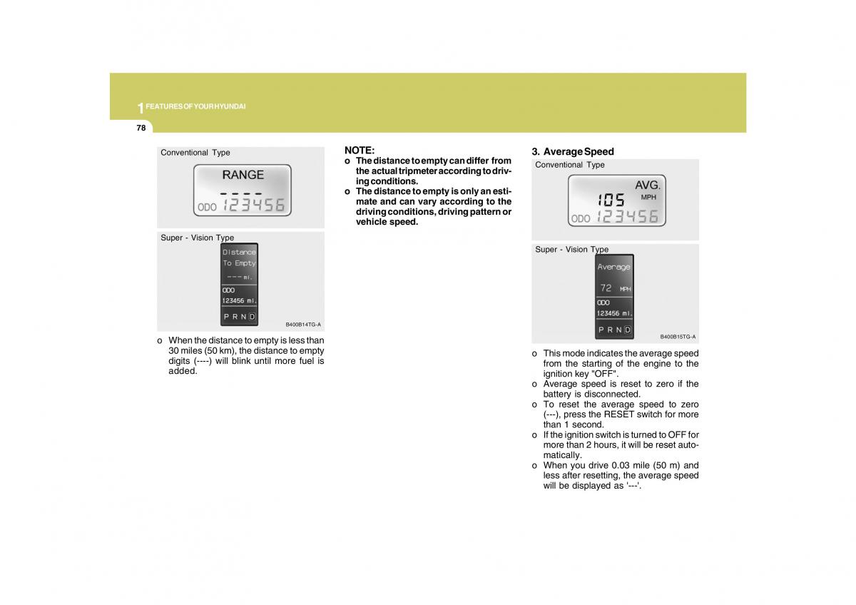 Hyundai Grandeur Azera TG IV 4 owners manual / page 91