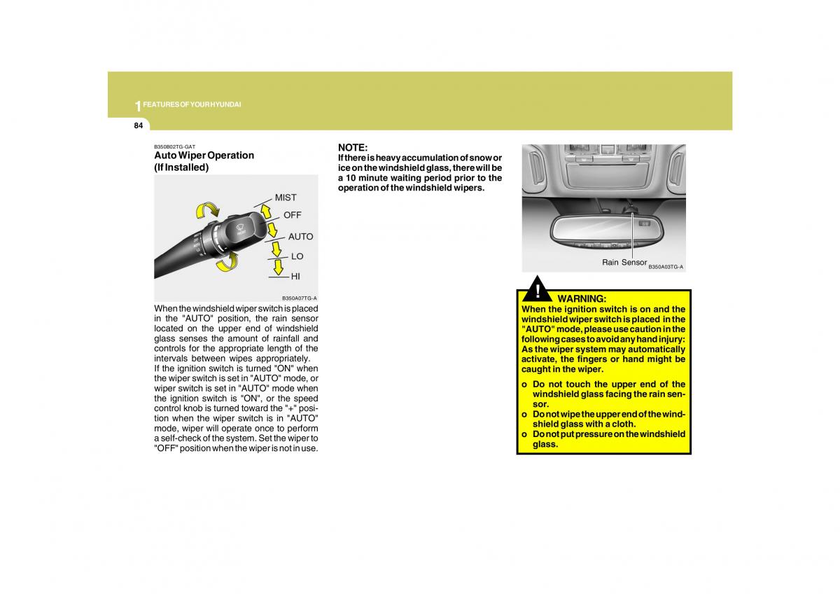 Hyundai Grandeur Azera TG IV 4 owners manual / page 97