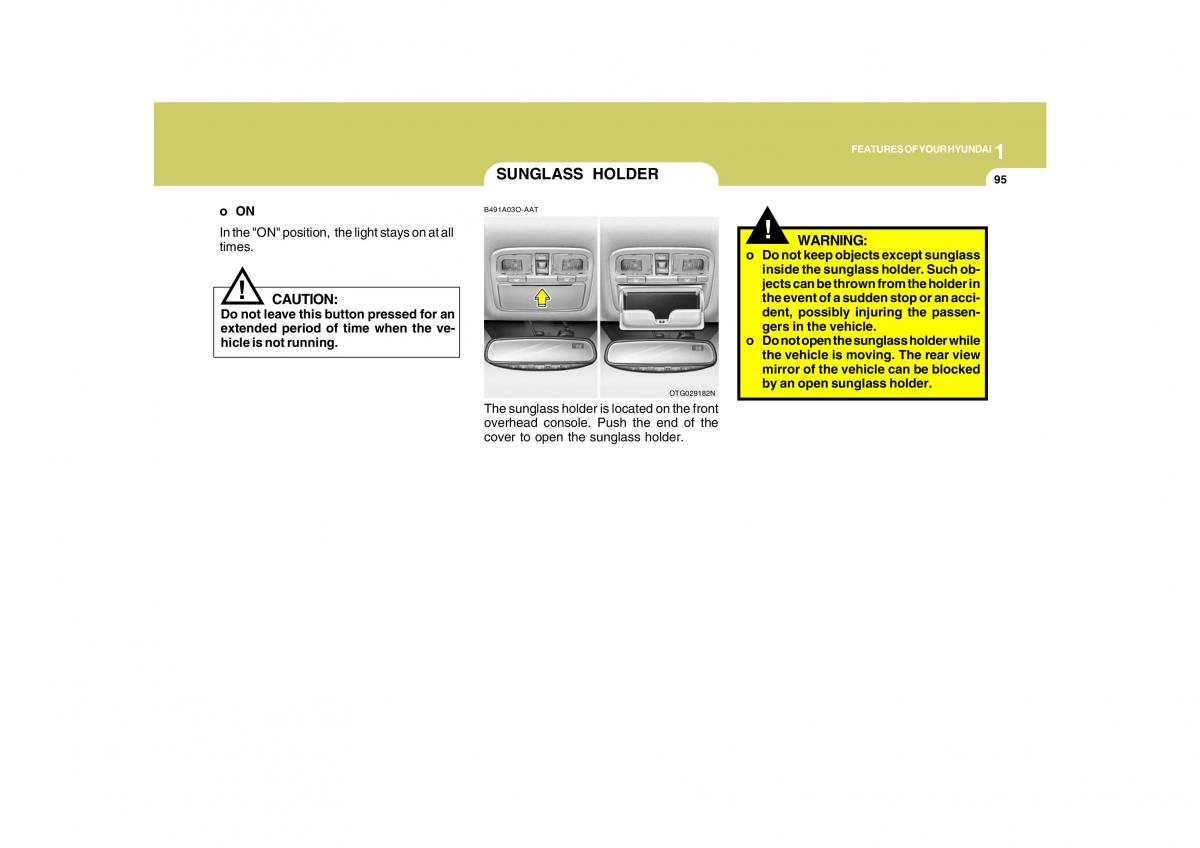 Hyundai Grandeur Azera TG IV 4 owners manual / page 108