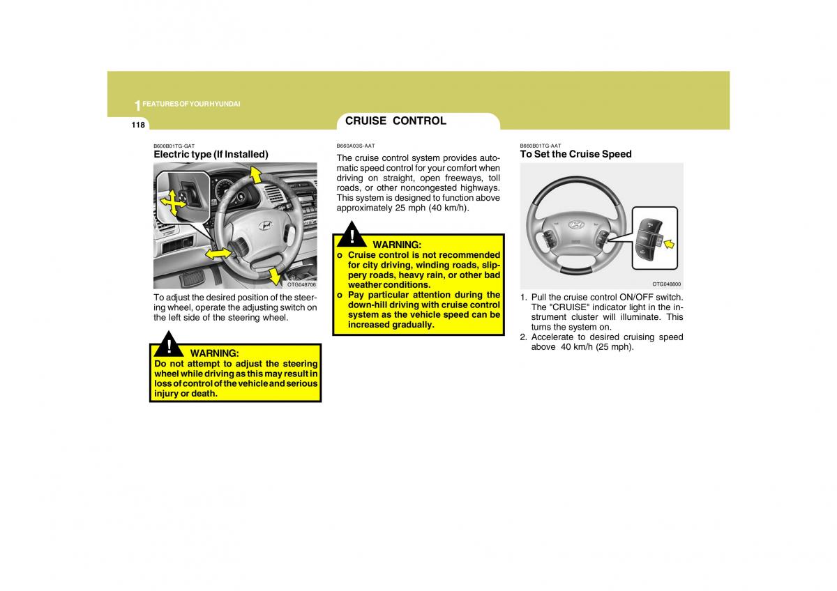 Hyundai Grandeur Azera TG IV 4 owners manual / page 131