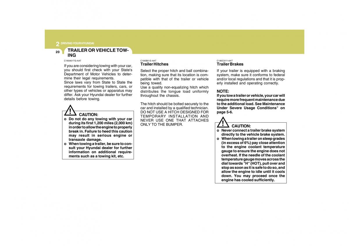 Hyundai Grandeur Azera TG IV 4 owners manual / page 223