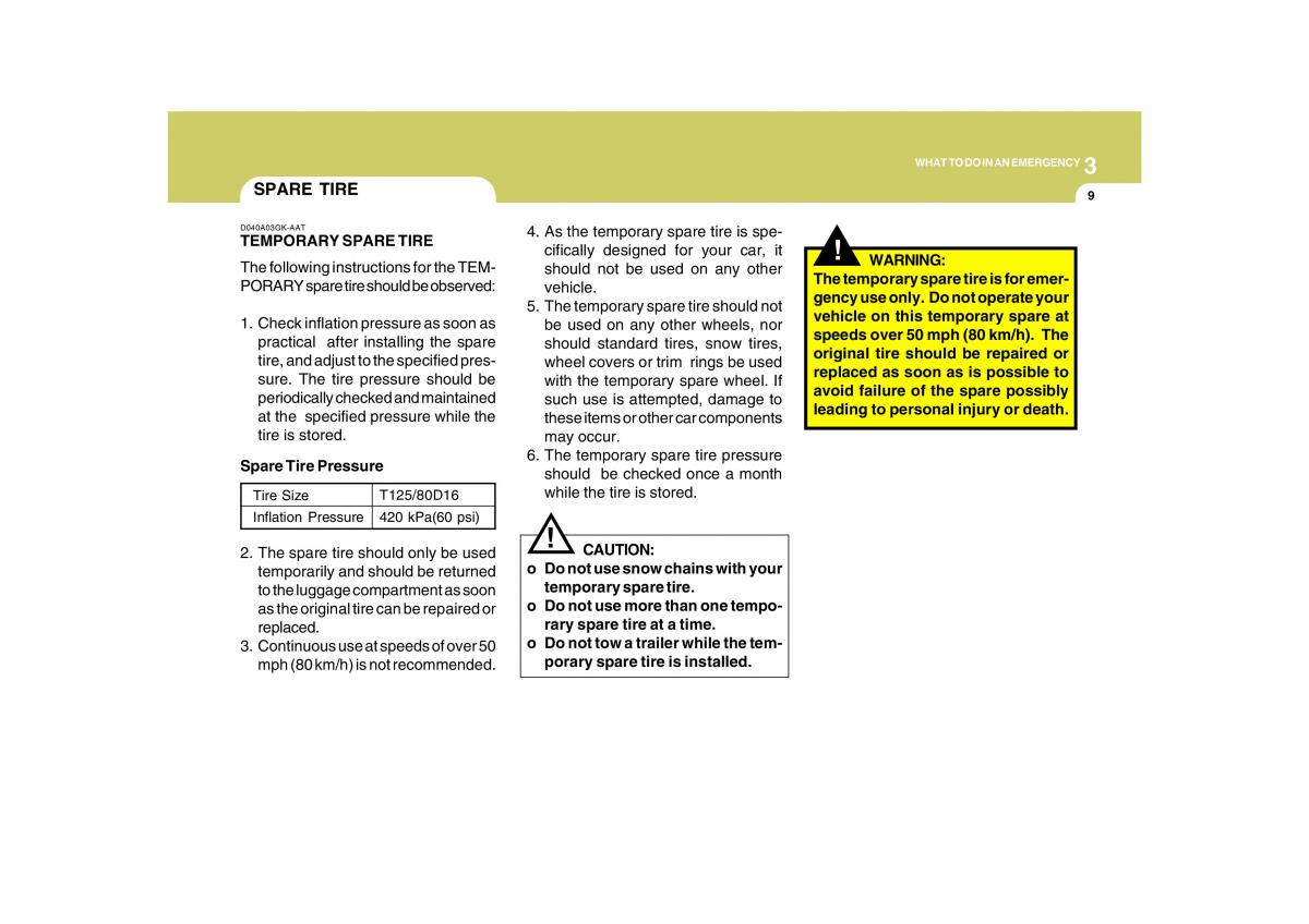 Hyundai Grandeur Azera TG IV 4 owners manual / page 240