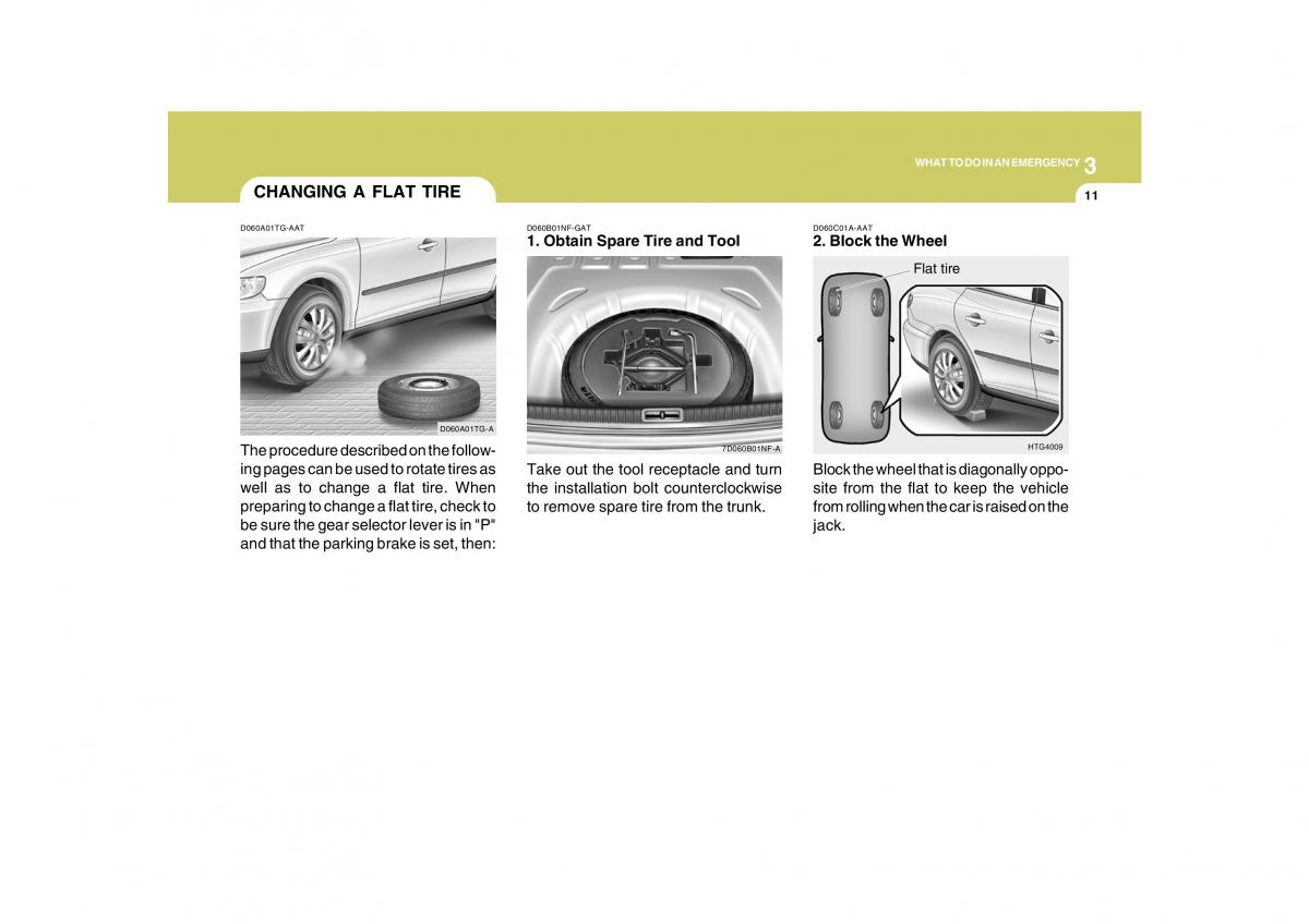 Hyundai Grandeur Azera TG IV 4 owners manual / page 242