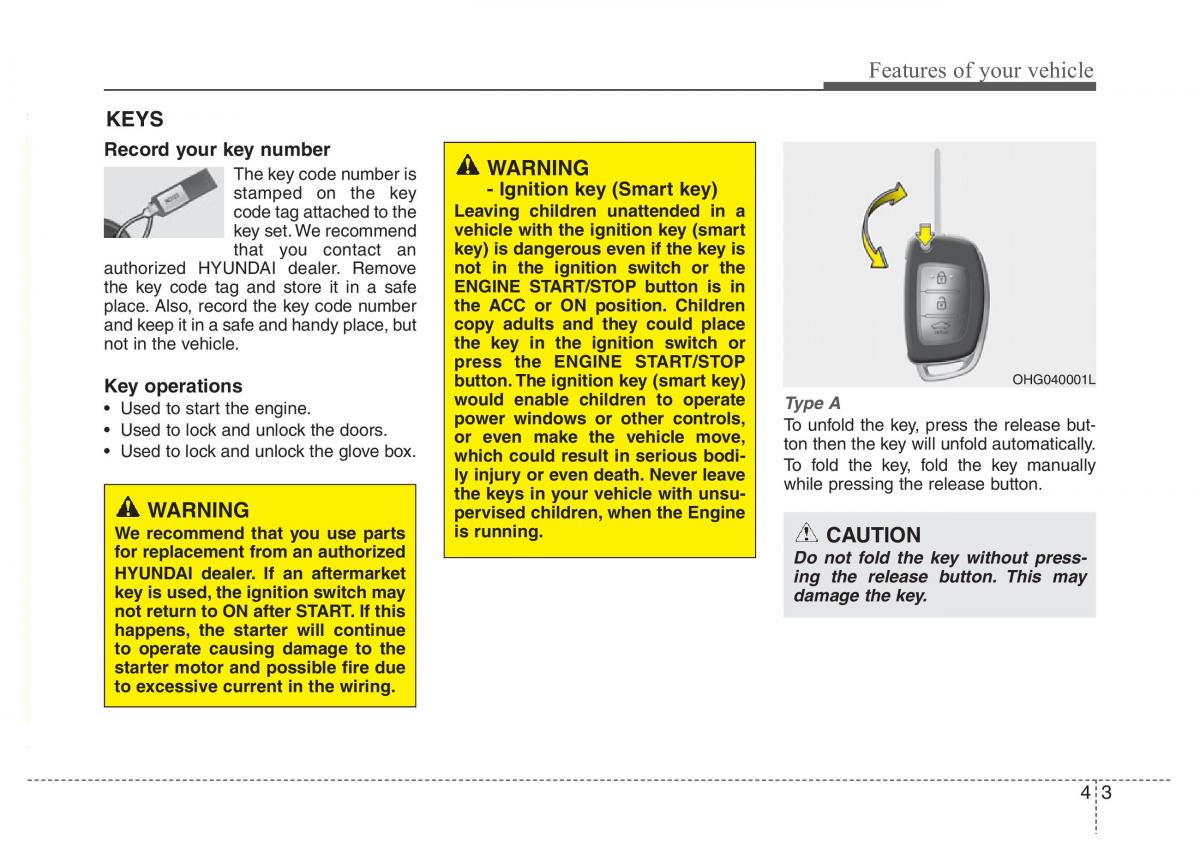 Hyundai Grandeur Azera HG V 5 owners manual / page 80