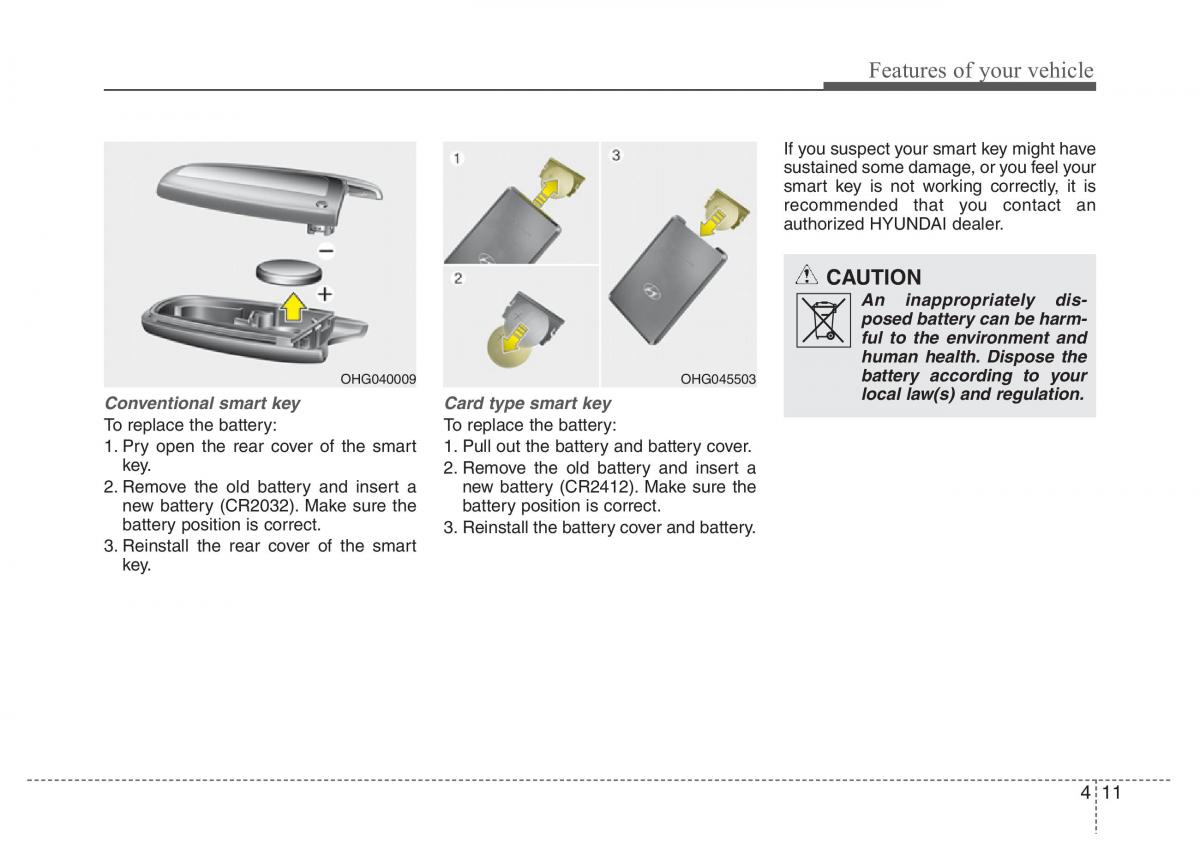 Hyundai Grandeur Azera HG V 5 owners manual / page 88