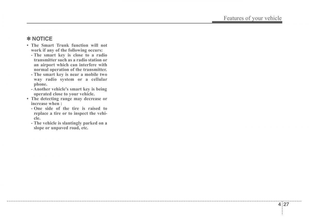 Hyundai Grandeur Azera HG V 5 owners manual / page 104