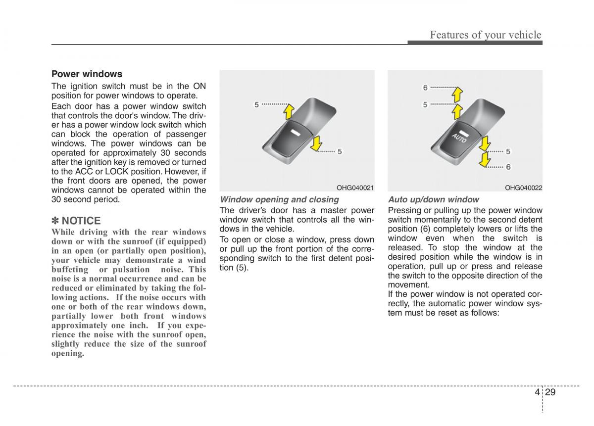 Hyundai Grandeur Azera HG V 5 owners manual / page 106