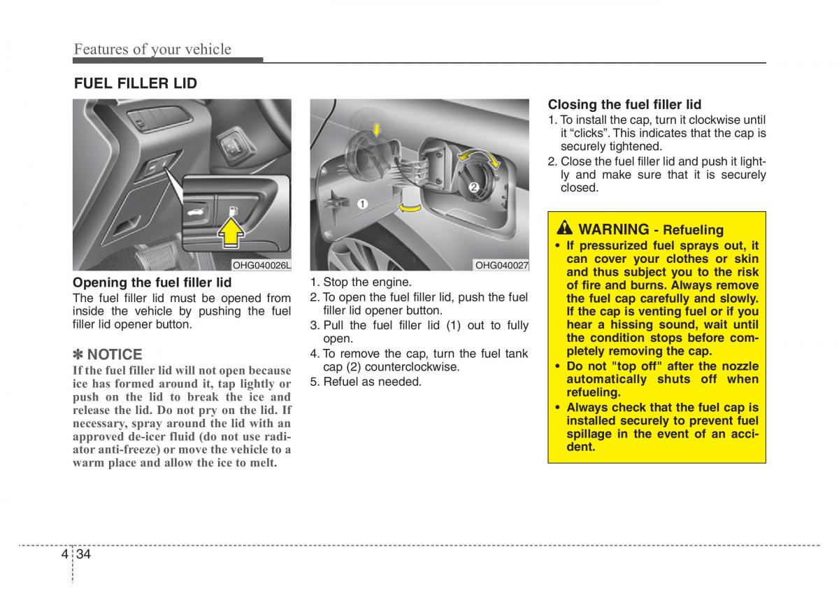 Hyundai Grandeur Azera HG V 5 owners manual / page 111