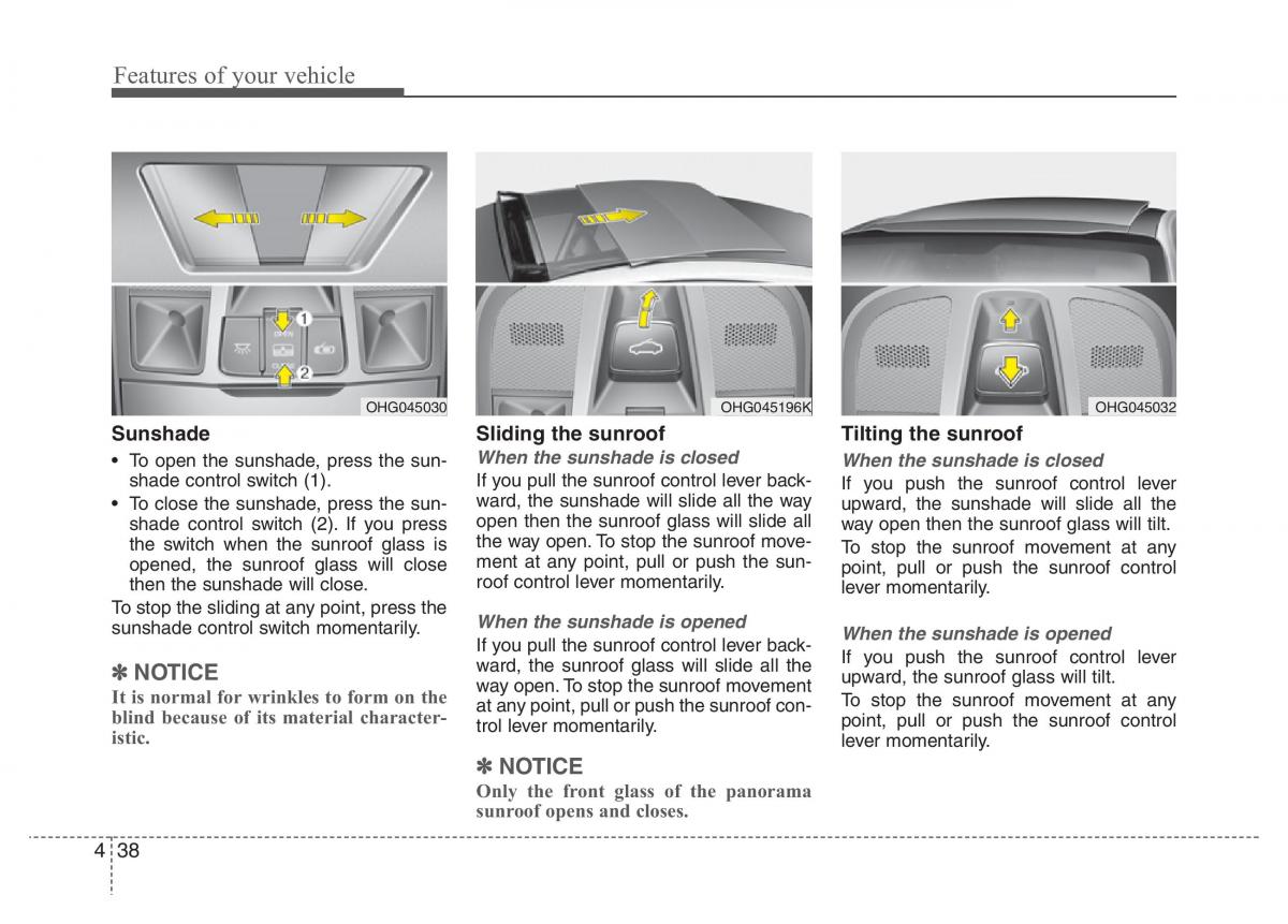 Hyundai Grandeur Azera HG V 5 owners manual / page 115