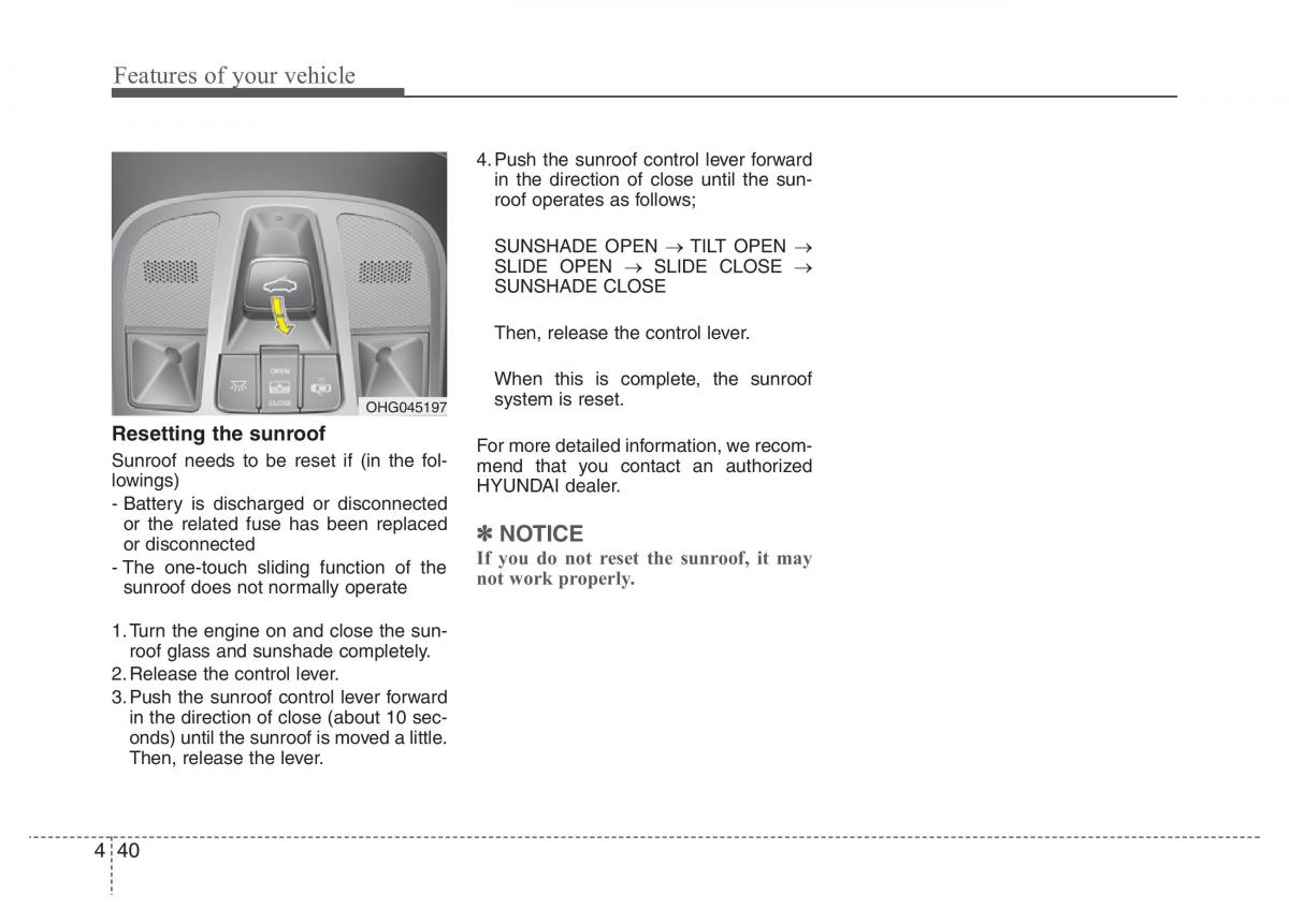 Hyundai Grandeur Azera HG V 5 owners manual / page 117