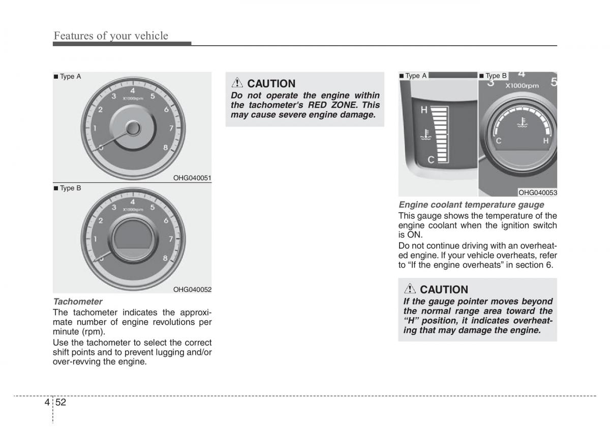 Hyundai Grandeur Azera HG V 5 owners manual / page 129