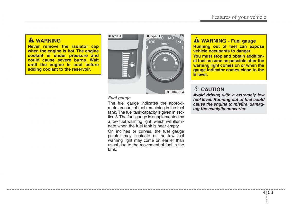 Hyundai Grandeur Azera HG V 5 owners manual / page 130