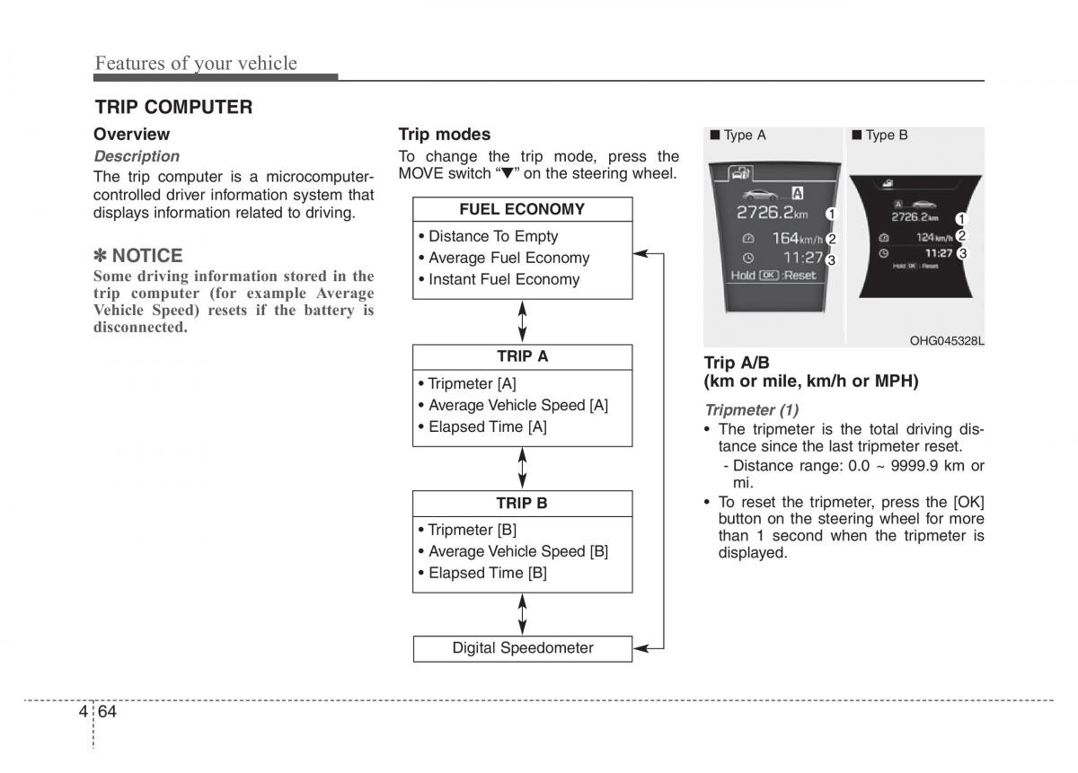 Hyundai Grandeur Azera HG V 5 owners manual / page 141