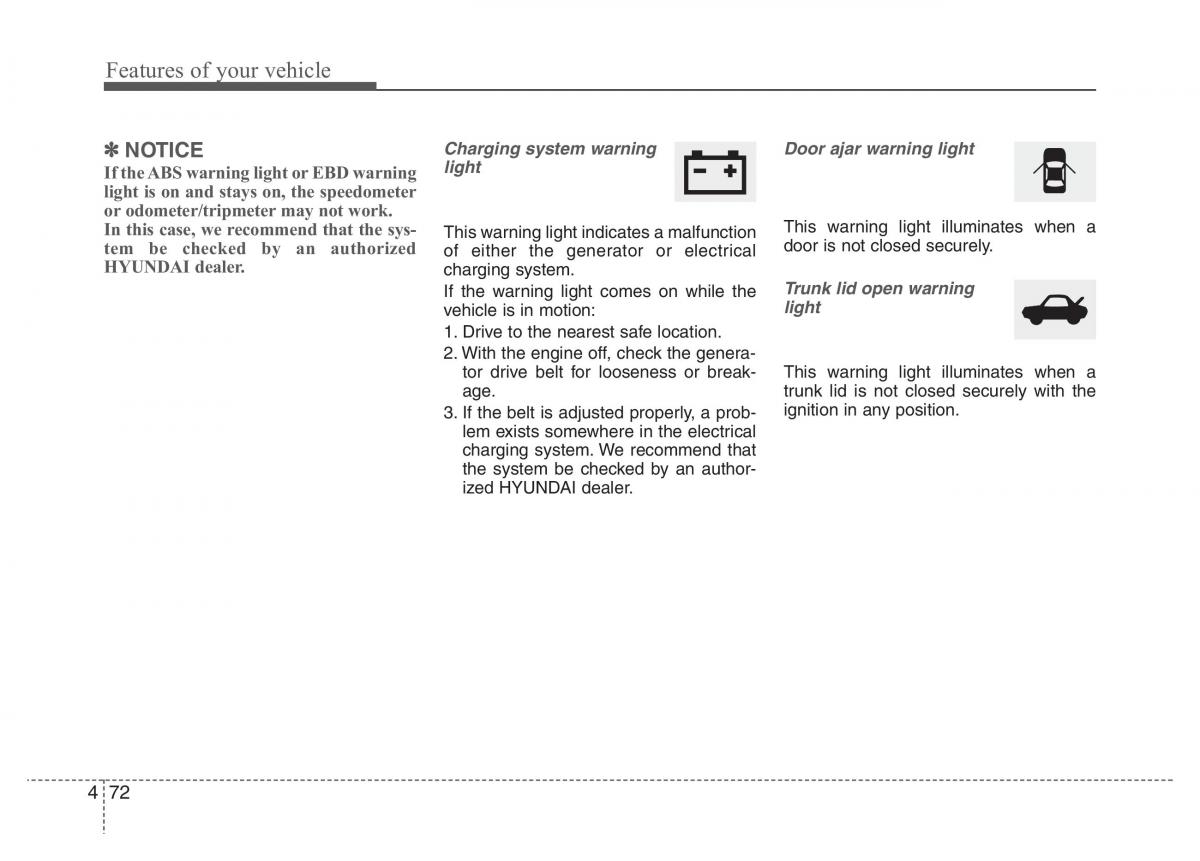 Hyundai Grandeur Azera HG V 5 owners manual / page 149