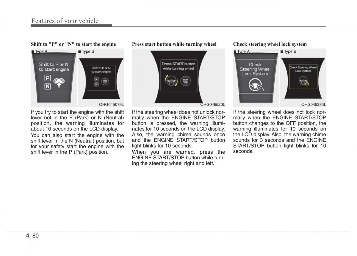 Hyundai Grandeur Azera HG V 5 owners manual / page 157