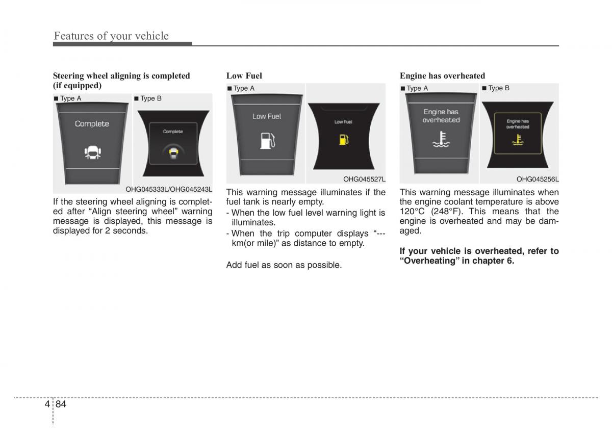 Hyundai Grandeur Azera HG V 5 owners manual / page 161